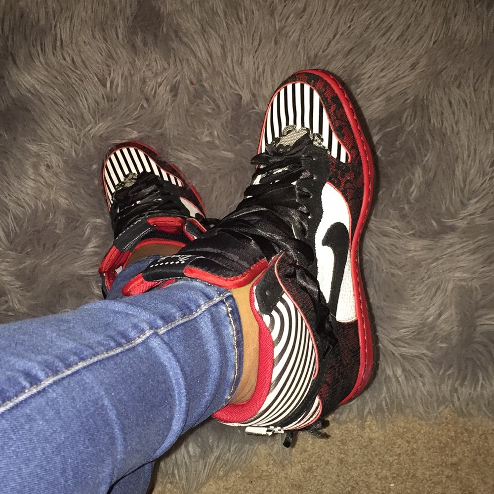 Nike x Kira Smith Limited Edition Wedge Sneakers